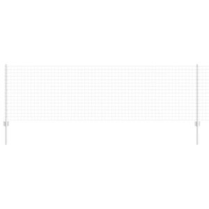 vidaXL Plot s podperou Strieborn&aacute;