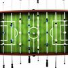 vidaXL Stolný futbal, oceľ 60 kg 140x74,5x87,5 cm, hnedý