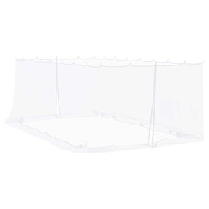 vidaXL Moskyti&eacute;ra na alt&aacute;nok 220 mesh Biela 6 x 3 x 2 m Polyester