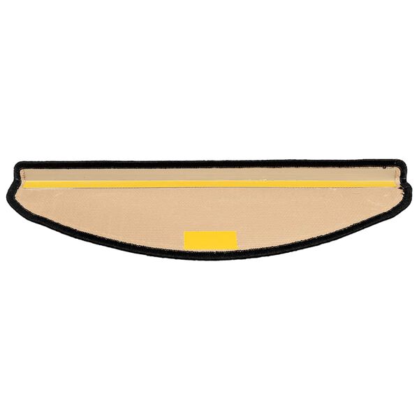 vidaXL Samolepiace n&aacute;&scaron;ľapy na schody 15 ks, čierno siv&eacute; 65x21x4 cm