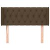 vidaXL Čelo postele so z&aacute;hybmi tmavohend&eacute; 93x16x78/88 cm l&aacute;tka