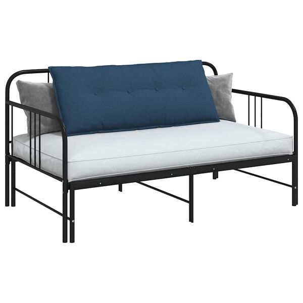 vidaXL Podu&scaron;ka na chrb&aacute;t Modr&aacute; 120 x 19 x 50 cm l&aacute;tka