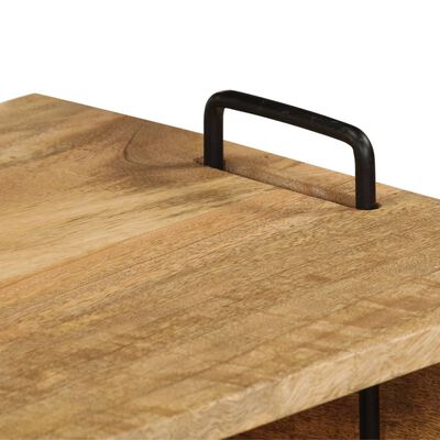 vidaXL Konferenčný stolík masívne mangovníkové drevo 100x60x45 cm
