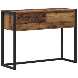 vidaXL Koncov&yacute; st&ocirc;l Star&eacute; drevo 100 x 36 x 75 cm Kompozitn&eacute; drevo