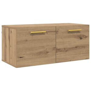 vidaXL N&aacute;stenn&aacute; skrinka 80 x 36.5 x 35 cm Kompozitn&eacute; drevo dub artisan