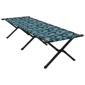 vidaXL Skladacia kempingov&aacute; posteľ List Les 193 x 69 x 45 cm