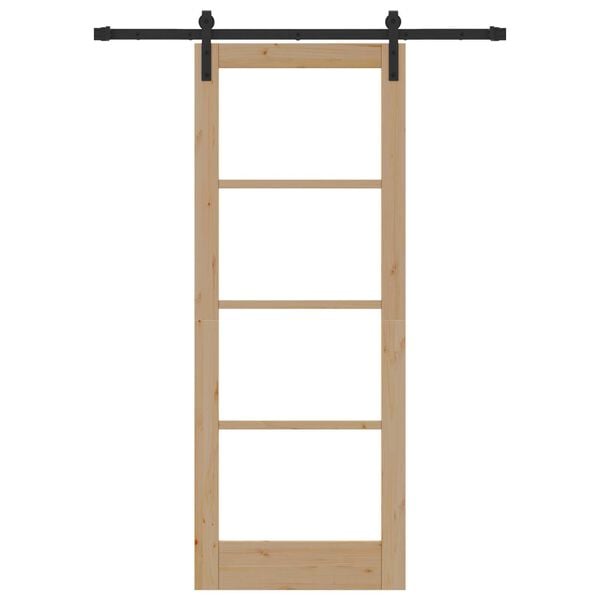 vidaXL Posuvné dvere ORKDAL Prírodná 78 x 202 cm