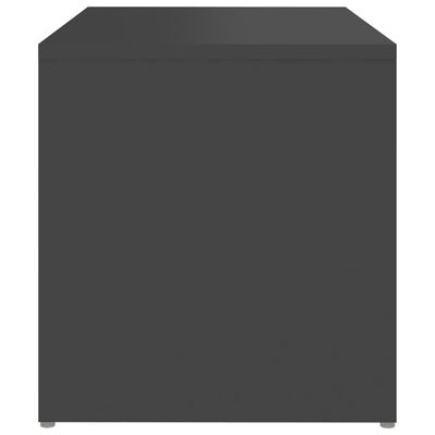 vidaXL Príručný stolík, sivý 59x36x38 cm, kompozitné drevo