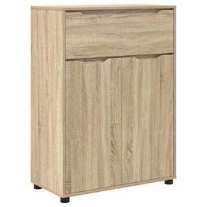vidaXL K&uacute;peľňov&aacute; skriňa so z&aacute;suvkou Sonoma dub 72,5 x 36,5 x 100 cm