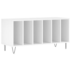 vidaXL Skrinka na platne biela 100x38x48 cm kompozitn&eacute; drevo