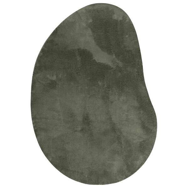 vidaXL Kusov&eacute; koberce HUARTE Lesn&aacute; zelen&aacute; 140 x 200 cm Polyester