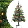 vidaXL Umel&yacute; vianočn&yacute; stromček Zelen&aacute; 150 cm PVC a kov