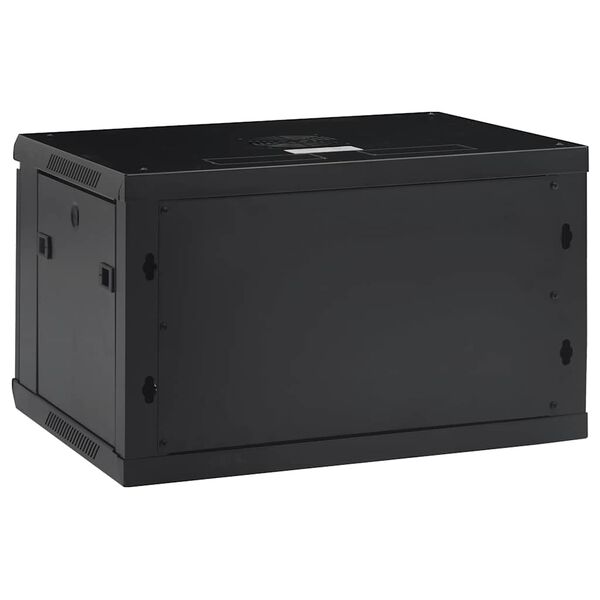 vidaXL 6U N&aacute;stenn&aacute; serverov&aacute; skriňa 19" IP20 600x450x350 mm
