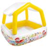 Intex Nafukovac&iacute; baz&eacute;n so strie&scaron;kou 157x157x122 cm