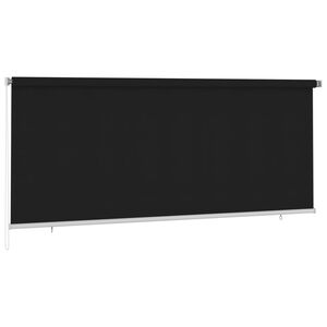 vidaXL Vonkaj&scaron;ia zatemňovacia roleta 350x140 cm čierna