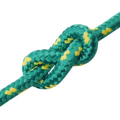 vidaXL Lodné lano zelené 12 mm 250 m polypropylén