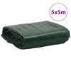vidaXL Celta zelená 5x5 m 650 g/m²