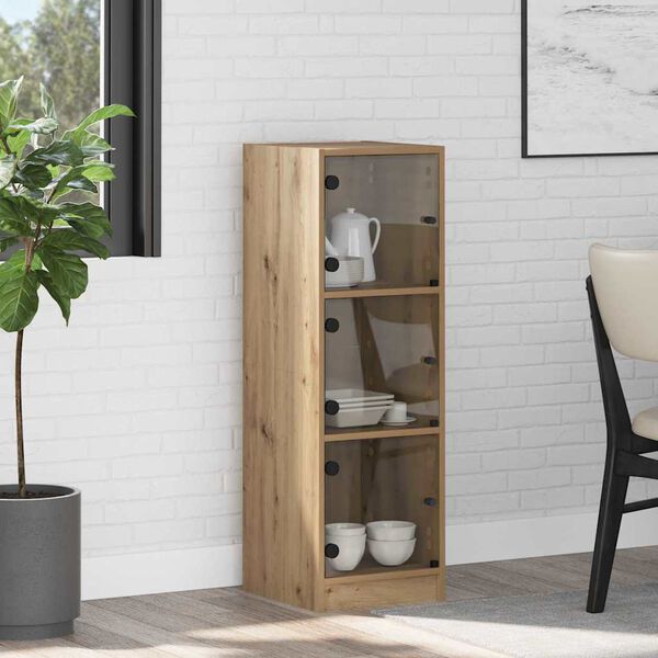 vidaXL Highboard Remeseln&yacute; dub 35 x 37 x 109 cm Kompozitn&eacute; drevo