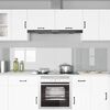 vidaXL Kuchynsk&yacute; backsplash 2 pcs Priehľadn&aacute; 110 x 50 cm tvrden&eacute; sklo