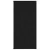 vidaXL Komoda, čierna 160x36x75 cm, kompozitn&eacute; drevo