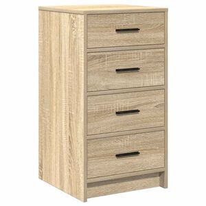 vidaXL Serv&iacute;rovacia skriňa dub sonoma 40 x 41 x 75 cm Kompozitn&eacute; drevo