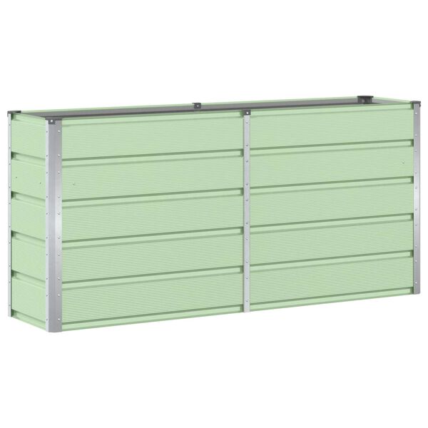 vidaXL Hrant&iacute;k Zelen&aacute; 160 x 40 x 75 cm Oceľ