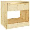 vidaXL Nočn&yacute; stol&iacute;k 40x31x40 cm jedľov&yacute; mas&iacute;v
