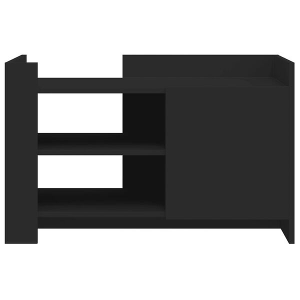 vidaXL Konferenčný stolík čierny 80x50x50 cm kompozitné drevo