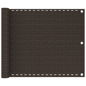 vidaXL Balk&oacute;nov&aacute; mark&iacute;za hned&aacute; 75x300 cm HDPE