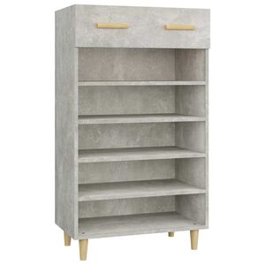 vidaXL Botn&iacute;k bet&oacute;novo siv&yacute; 60x35x105 cm spracovan&eacute; drevo