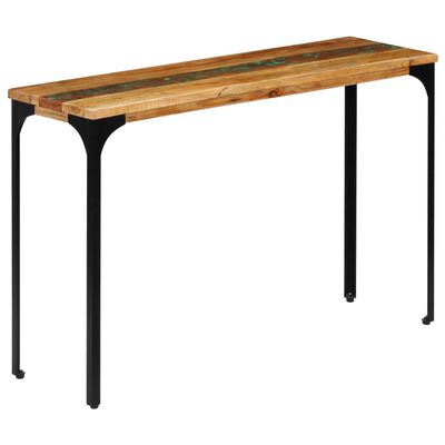 vidaXL Príručný stolík z recyklovaného dreva 120x35x76 cm