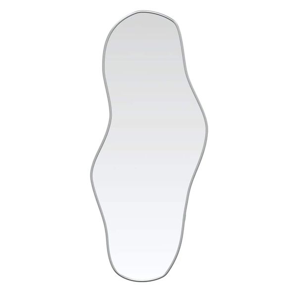 vidaXL N&aacute;stenn&eacute; zrkadlo strieborn&eacute; 80x35 cm