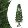 vidaXL Umel&yacute; &uacute;zky vianočn&yacute; stromček s podstavcom 120 cm PE