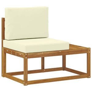 vidaXL Vonkaj&scaron;ia koncov&aacute; pohovka s vank&uacute;&scaron;om Pr&iacute;rodn&aacute; 91 x 63 x 73 cm