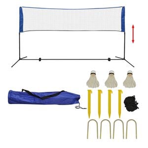 vidaXL Bedmintonov&aacute; sada siete a ko&scaron;&iacute;kov, 300x155 cm