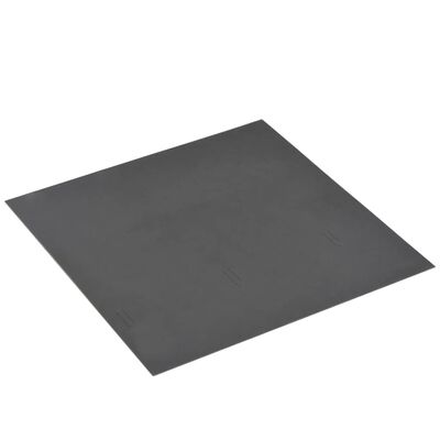 vidaXL Samolepiace podlahové PVC dosky čierne 5,11 m² mramorové