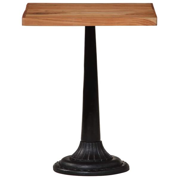 vidaXL Bistro stol&iacute;k 60x60x76 cm ak&aacute;ciov&yacute; mas&iacute;v