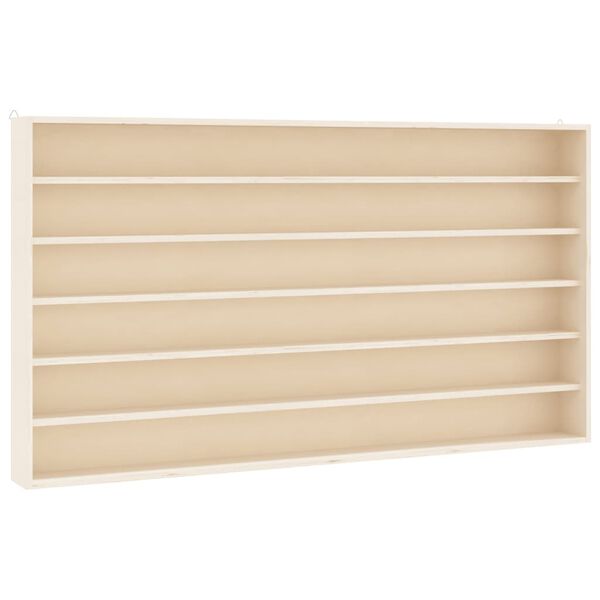 VidaXL Dreven&aacute; zberateľsk&aacute; vitr&iacute;na s 6 policami 100x9x55 cm