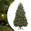 vidaXL Umel&yacute; vianočn&yacute; stromček 240 cm 300 LED Tepl&aacute; biela PVC a oceľ