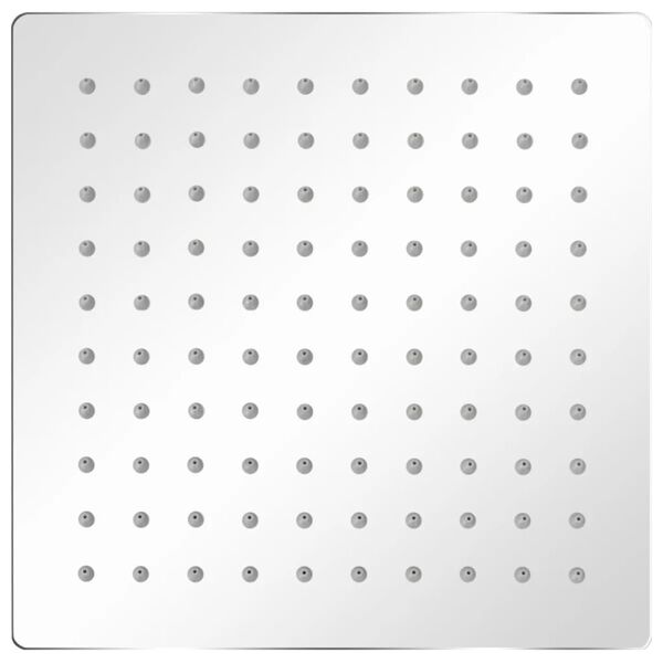 vidaXL Sprchov&aacute; hlavica 2 ks nehrdzavej&uacute;ca oceľ 20x20 cm