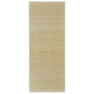 vidaXL Bambusový koberec, 160x230 cm, prírodná farba