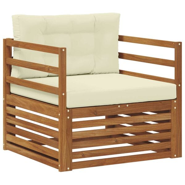 vidaXL Z&aacute;hradn&aacute; s&uacute;prava gaučov Mas&iacute;vne ak&aacute;ciov&eacute; drevo a polyester