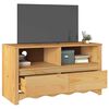 vidaXL TV stolík Drammen Dub 99 x 43 x 55 cm Borovicový masív