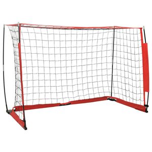 vidaXL Futbalov&aacute; br&aacute;nka 184x91x124,5 cm oceľov&aacute;