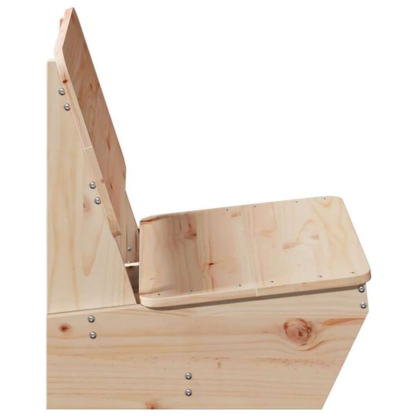 VidaXL záhradná stolička 60x64x70,5 cm masívna borovica