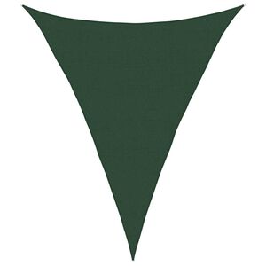 vidaXL Tieniaca plachta 160 g/m&sup2; tmavozelen&aacute; 5x7x7 m HDPE