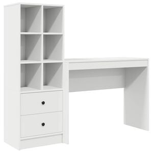 vidaXL St&ocirc;l Biela 145,5 x 40 x 127 cm 2 ks