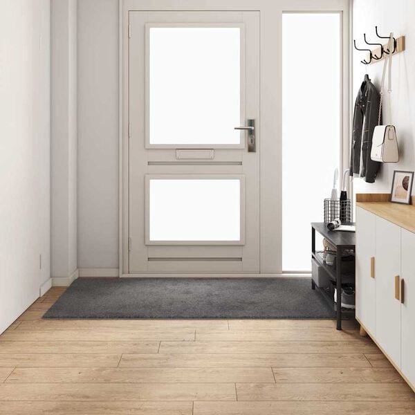 vidaXL Beh&uacute;ň koberec Siv&aacute; 100 x 200 cm 100% Polypropyl&eacute;n Tuft