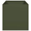 VidaXL kvetin&aacute;č Olive Green 40x80x40 cm Oceľ valcovan&aacute; za studena