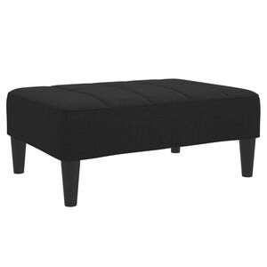 vidaXL Podnožka čierna 77x55x31 cm l&aacute;tkov&aacute;